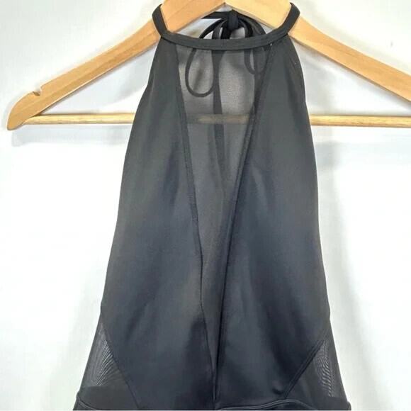 Ted Baker Black Halter One-Piece Swimsuit - Picture 4 of 8